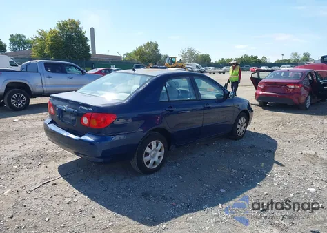 2003 Toyota Corolla Le из США, поврежденный, VIN 2T1BR32E23C030720